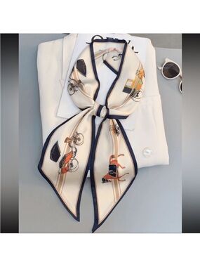 Horse scarf silky New